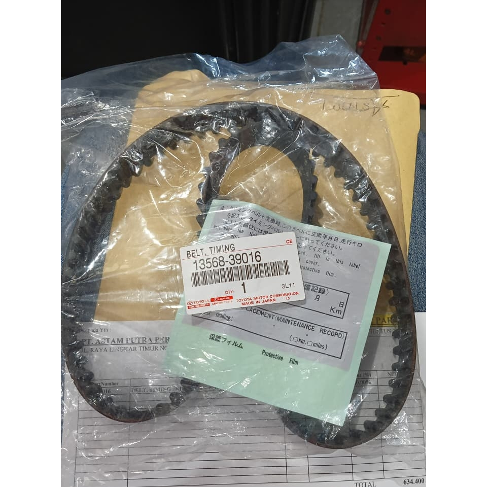 Jual TIMING BELT INNOVA/FORTUNER/HILUX DIESEL 2005-2015 2KD ORIGINAL ...