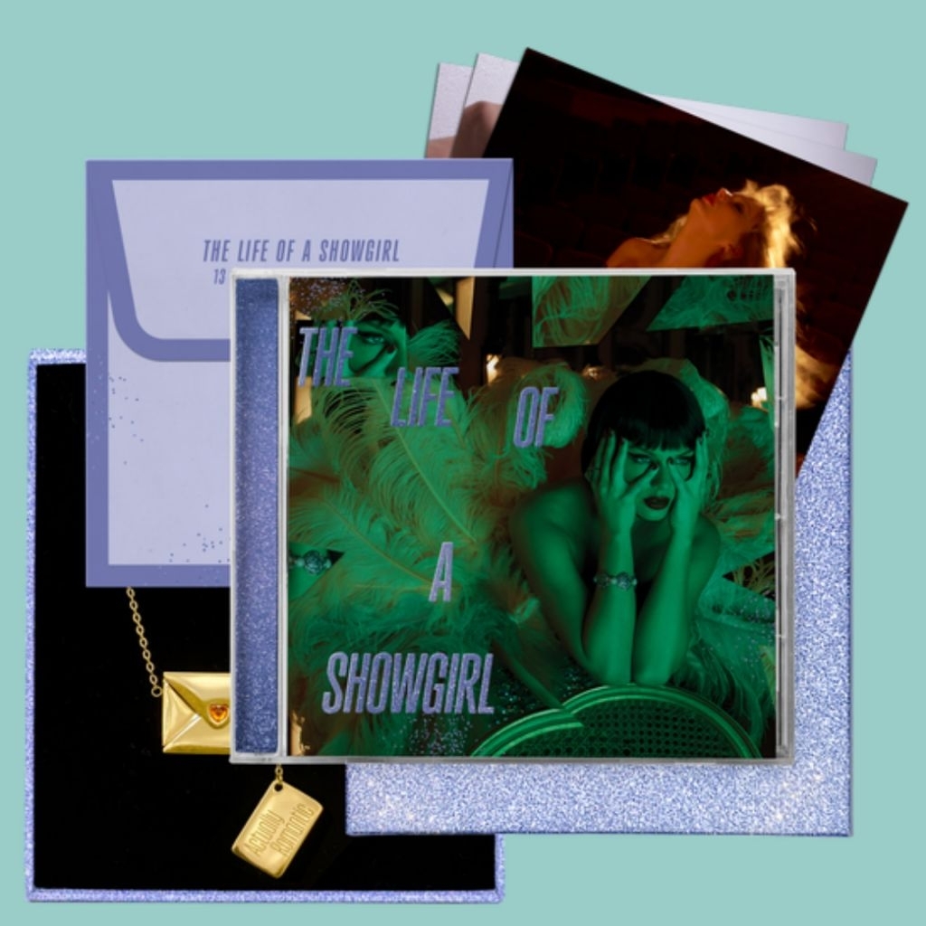 Jual CD Taylor Swift - The Life Of A Showgirl (Deluxe) - Original