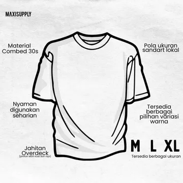 Maxisupply 3pcs Tshirt Polos Basic Tangan Pendek 30S (DSC) Baju Polos Pria Wanita