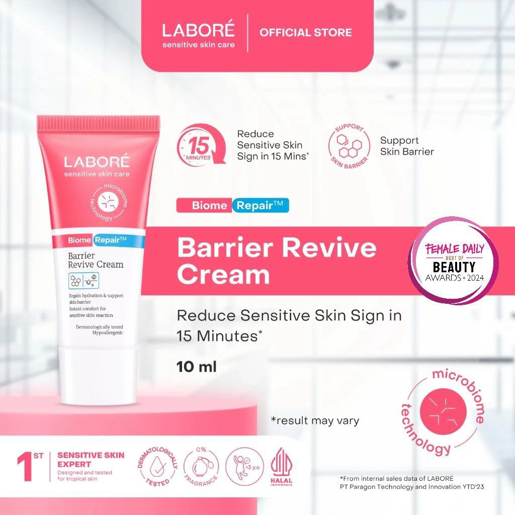Jual [NEW] Labore Biome Repair Revive Cream 10ml ; Labore TopiCalm ...