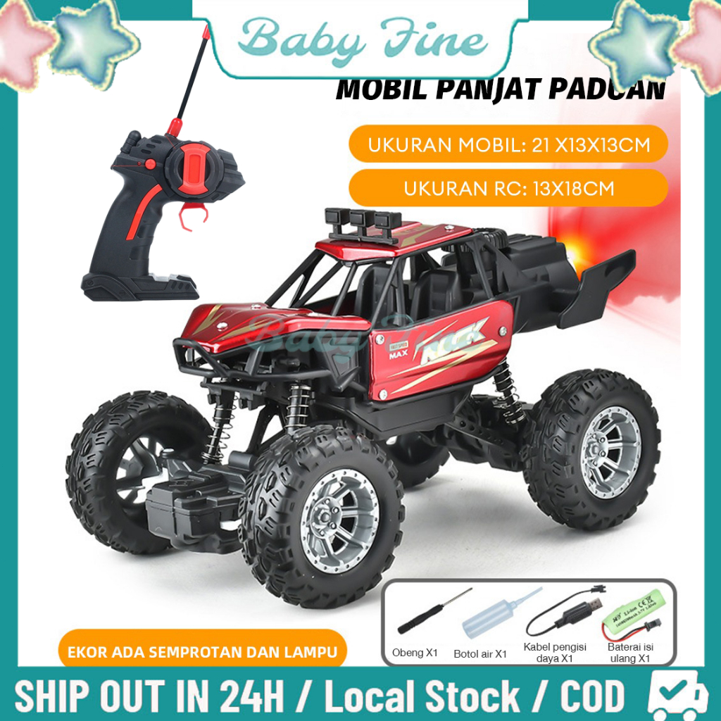 Jual Mobil Remote Control Spray Mobil Mobilan Offroad Alloy Climbing ...