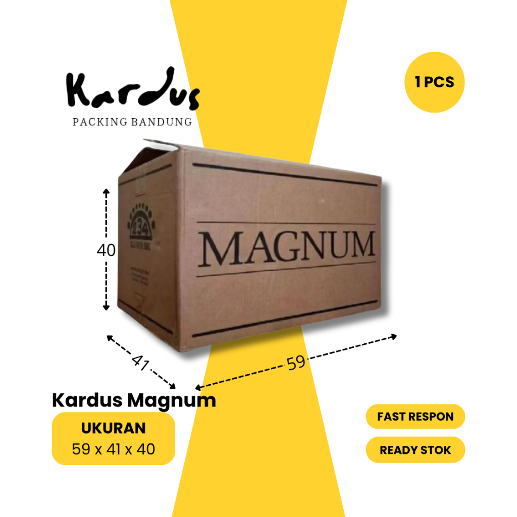 Jual Kardus Magnum | Ukuran 59 x 41 x 40 | Kardus Packing Bandung - 1 ...