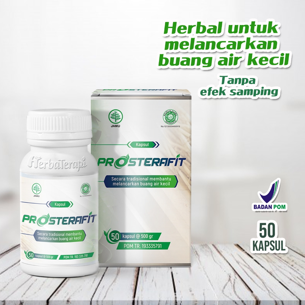 Jual PROSTERAFIT obat prostat infeksi saluran kemih nyeri pemnbengkakan ...