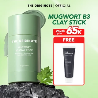 The Originote Mugwort B3 Clay Stick Mask - Masker Wajah Mugwort Acne Menenangkan Wajah Acne Treatment Acne Patch Acne Removal Menghilangkan Jerawat Eksfoliasi Wajah dengan Niacinamide