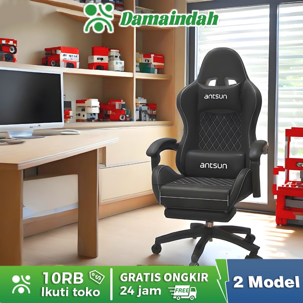Jual Damaindah Kursi Gaming Murah / Kursi Gamers / Gaming Chair /Kursi