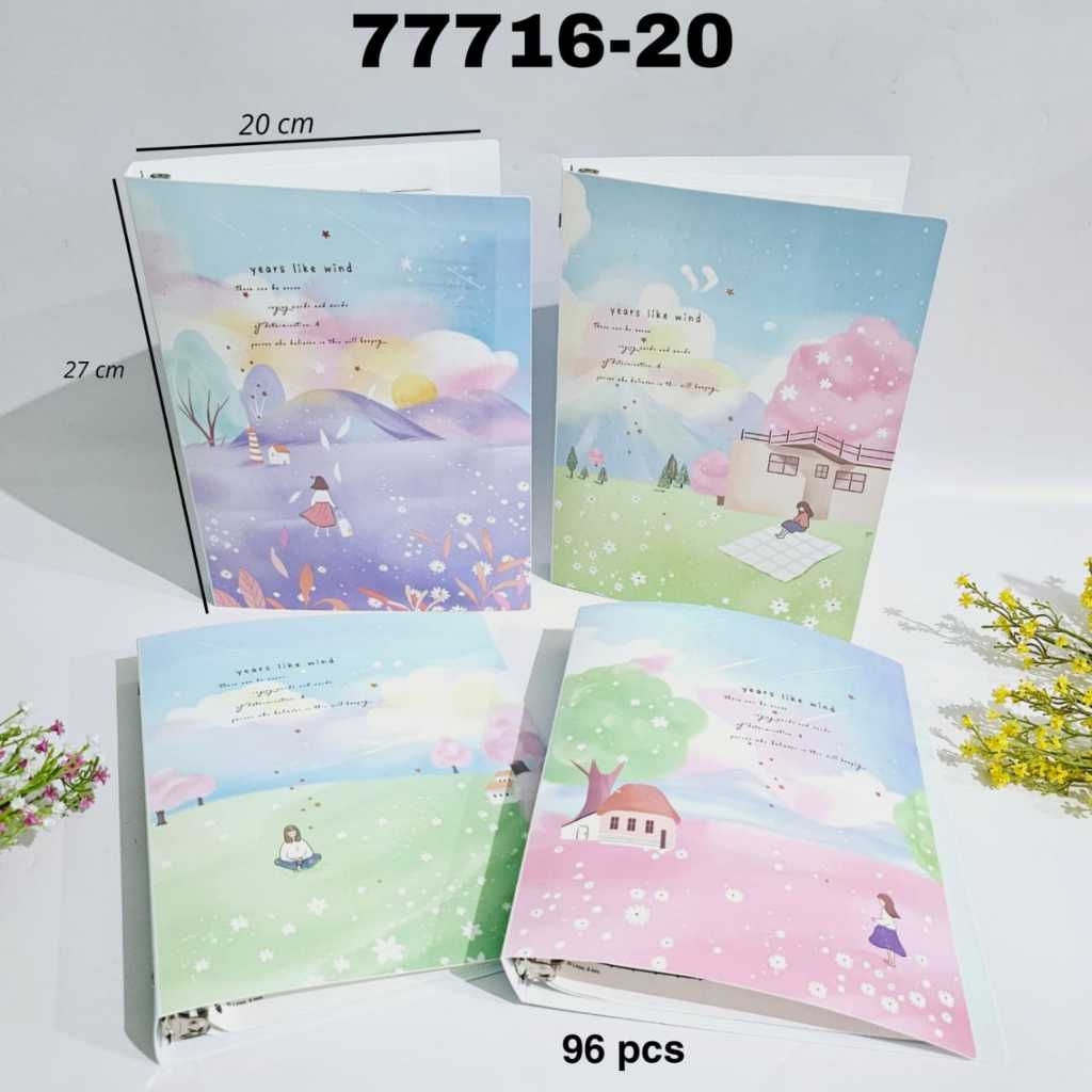 Jual Map Binder B5 26holes Vintage Printing WZ-77716 (1pc) | Shopee ...