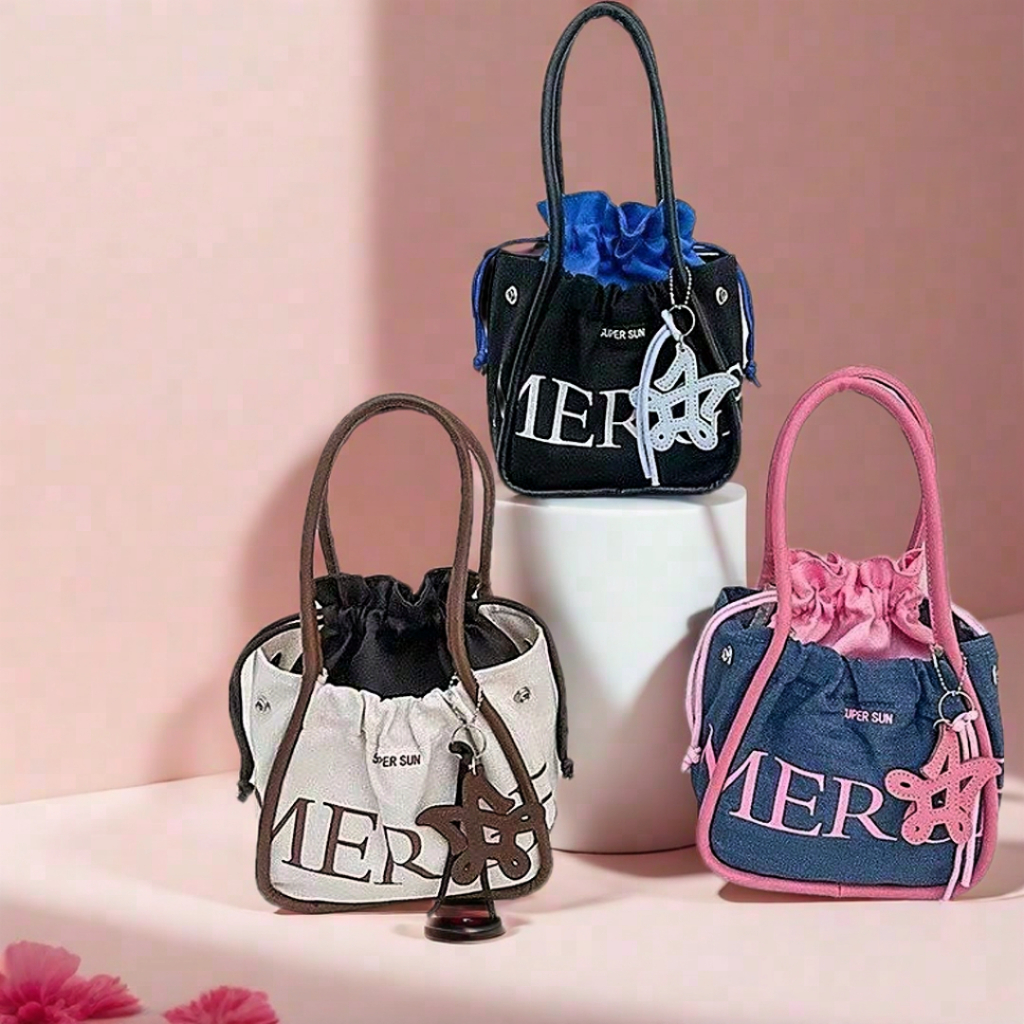 Jual MERGE 2 Ukuran Day Bag Tas wanita terbaru Trendy tote bag Shoulder ...
