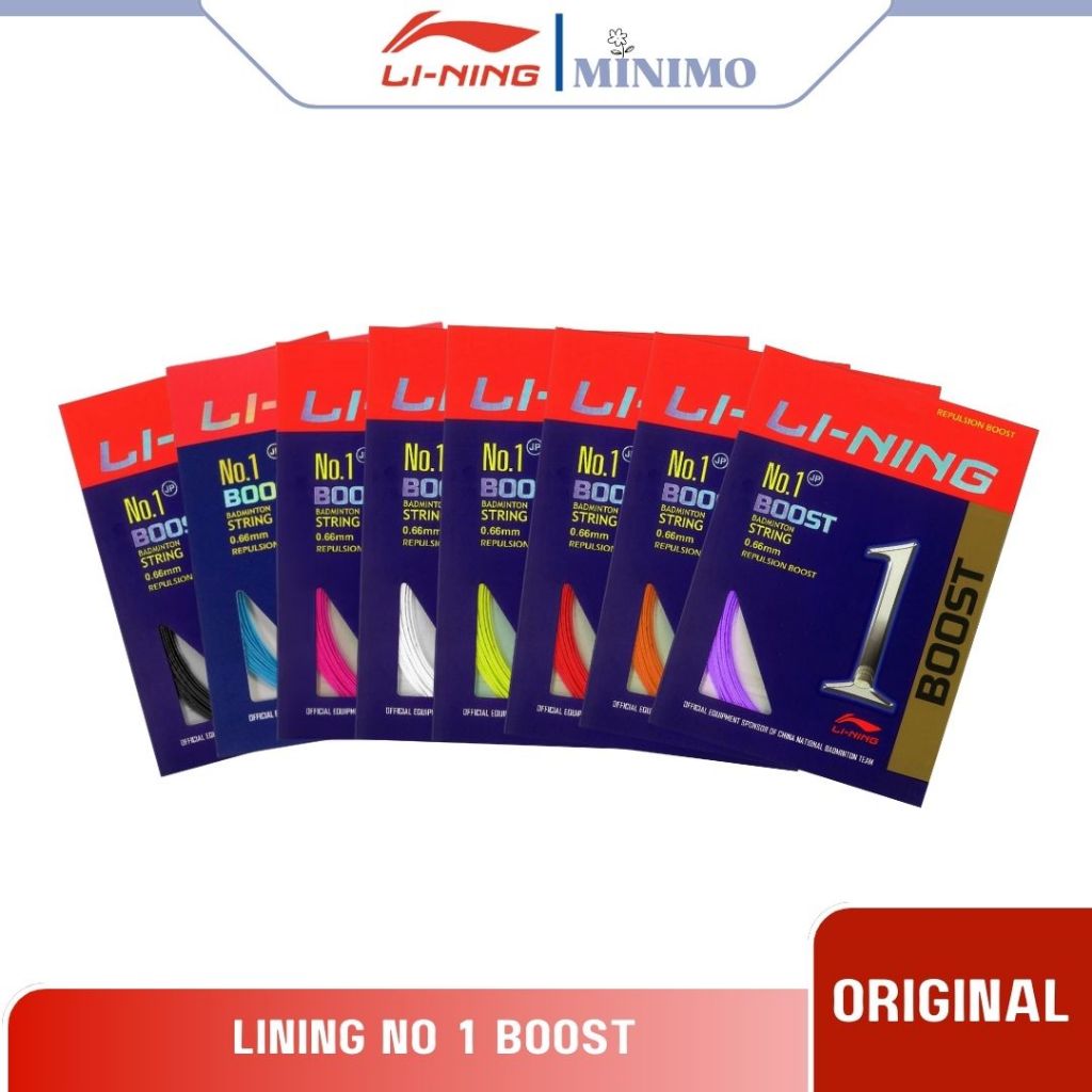 Jual Senar Raket Badminton / Senar Lining No 1 Boost Original 100% ...