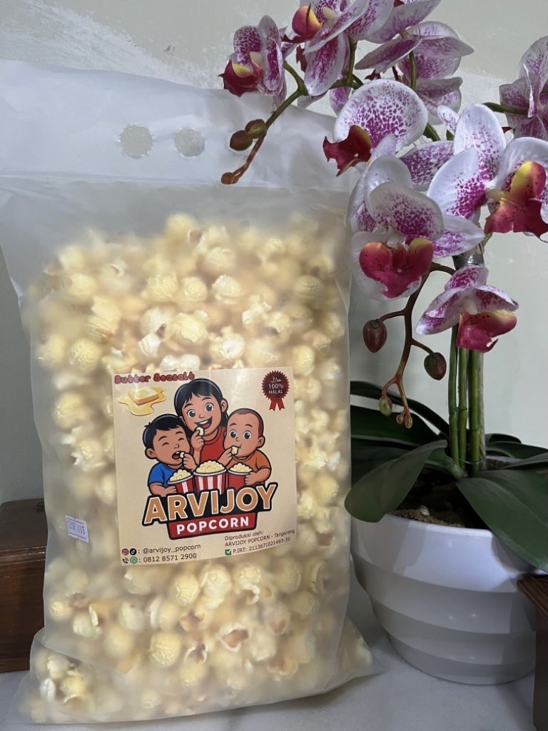 Jual POPCORN BUTTER SEASALT JUMBO [Asin] - Rasa Otentik & Nikmat Cocok ...