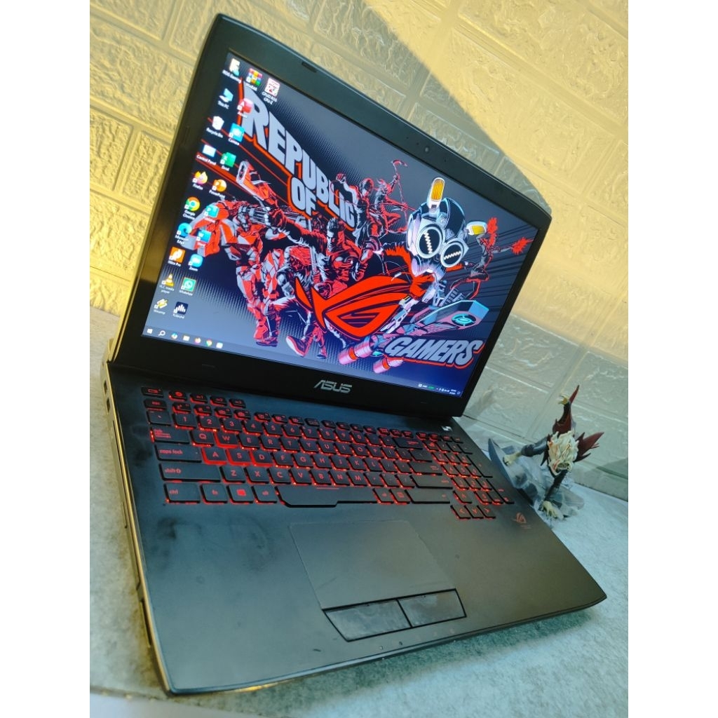 Jual Laptop Gaming Asus ROG G751JT Core i7 GTX 970M RAM 16GB SSD 256GB ...