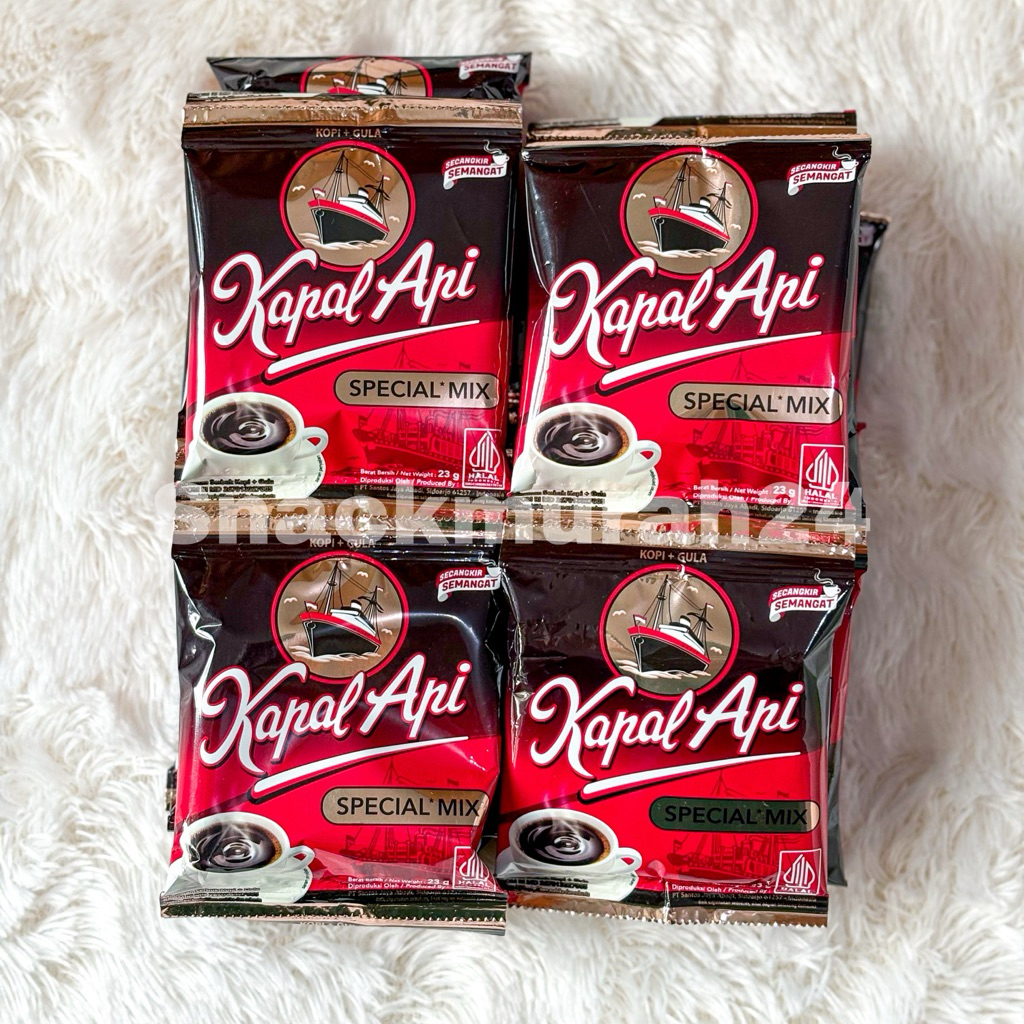 Jual Kopi Kapal Api Special Mix ( kopi+gula ) 1 Renceng isi 10 pcs ...
