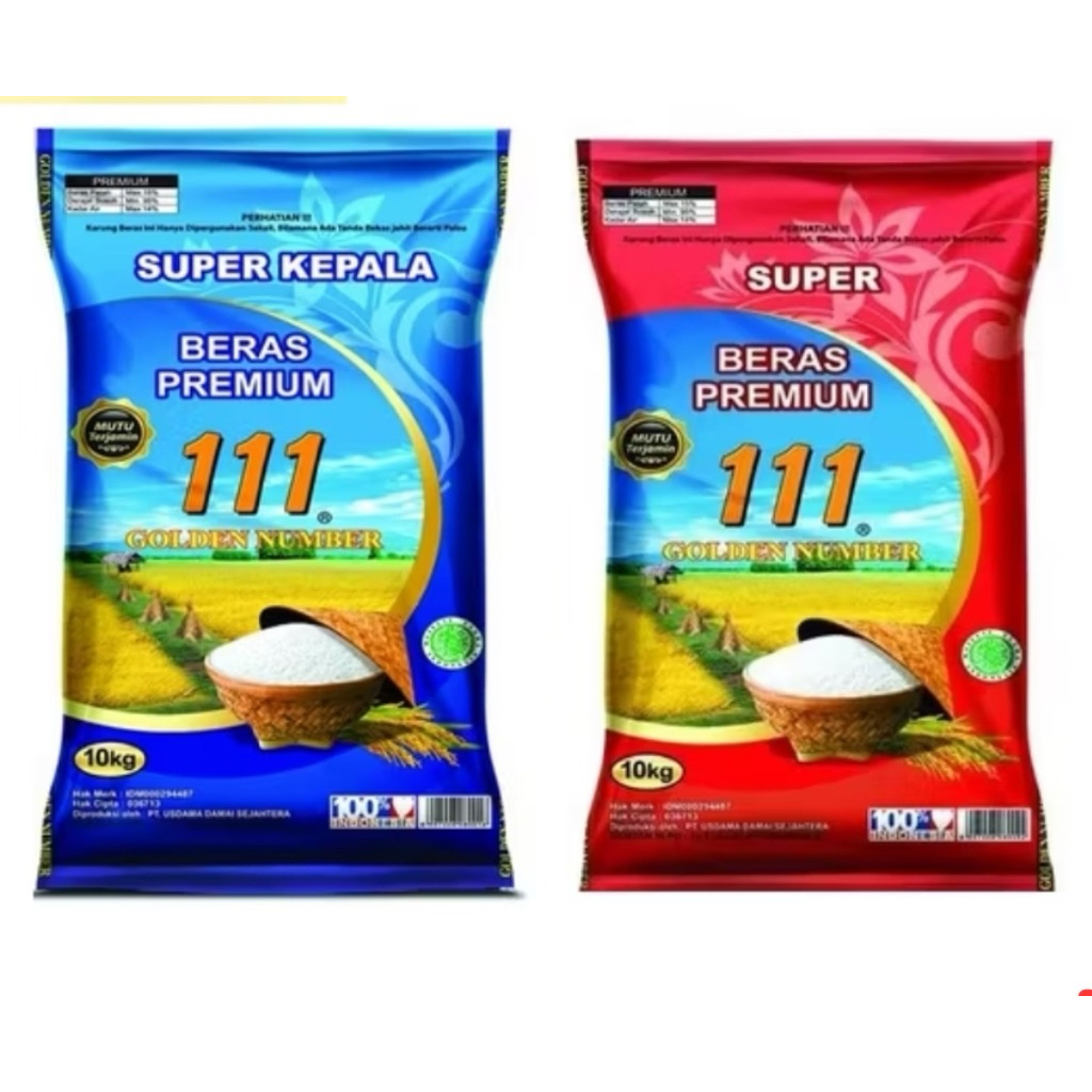 Jual Beras premium Golden Number 111 @5 Kg & @10 Kg | Shopee Indonesia