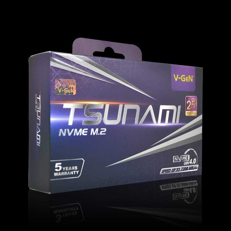 Jual SSD V-GeN Tsunami 2TB/ 1TB/ 4TB/8TB M.2 NVMe PCle Gen 4.0 x4 - SSD ...