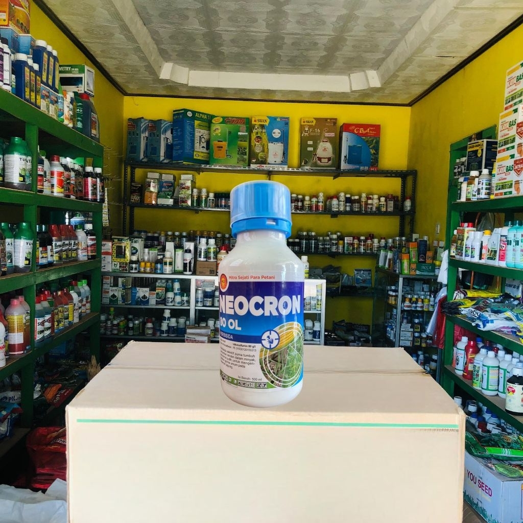 Jual Herbisida Neocron 80OL kemasan 500ml Selektif Jagung Lulangan ...