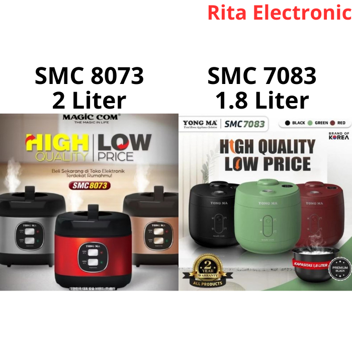 Jual Magic Com 2 Liter Yongma SMC 8073 / SMC 7083 | Shopee Indonesia