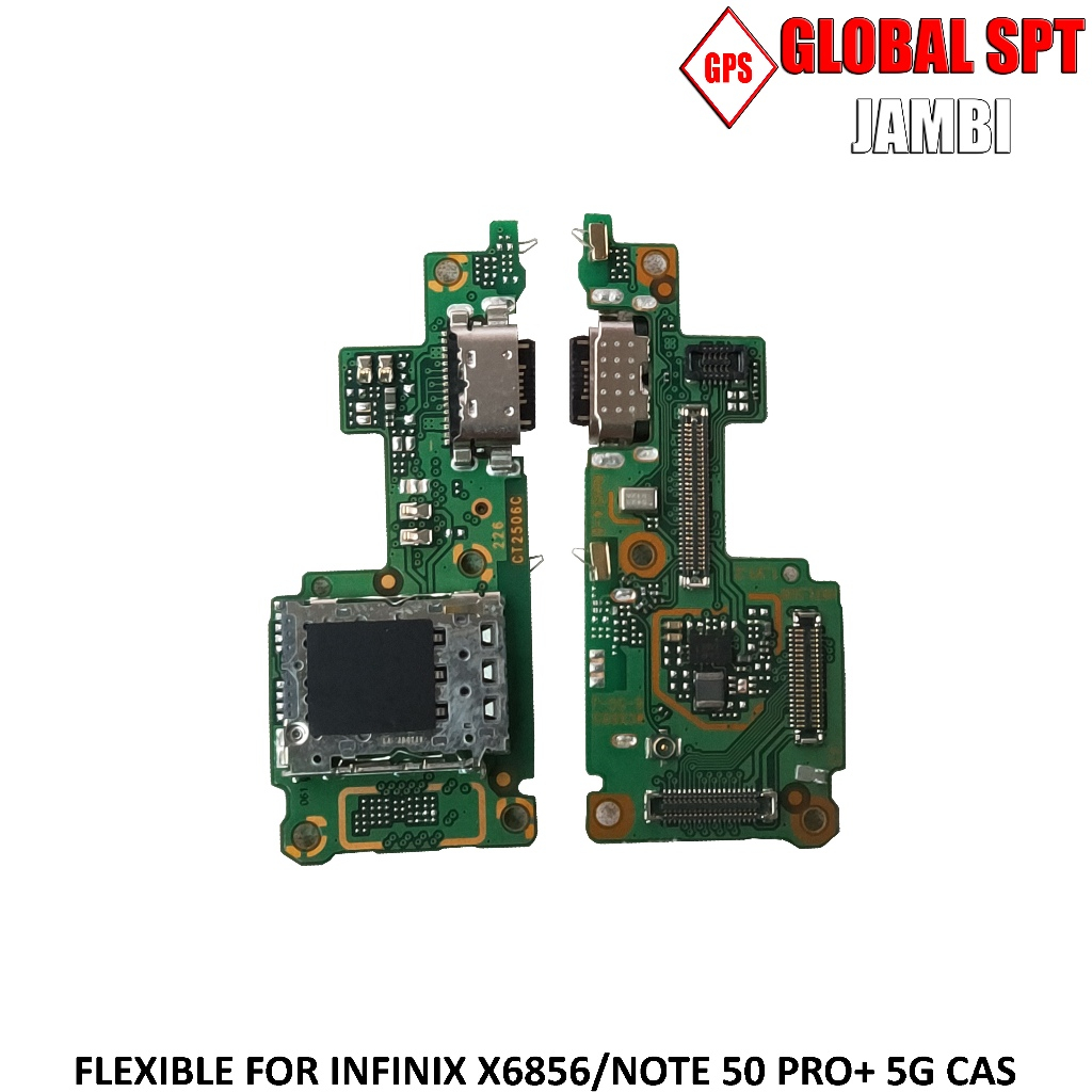 Jual FLEXIBLE INFINIX X6856 / NOTE 50 PRO+ 5G CONNECTOR CHARGER ...