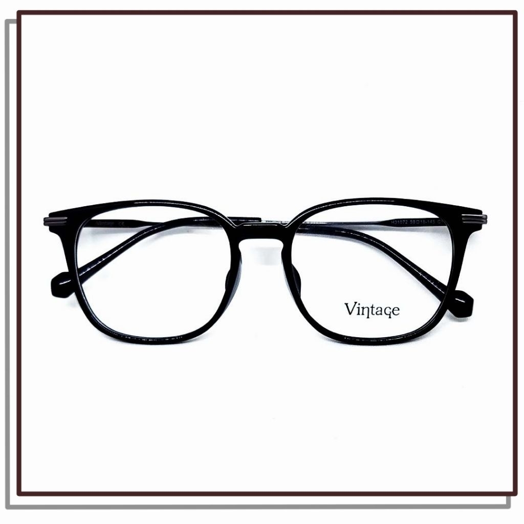 Jual FRAME KACAMATA PLASTIK VINTAGE 31072 Model Keren Elegan Gagang ...