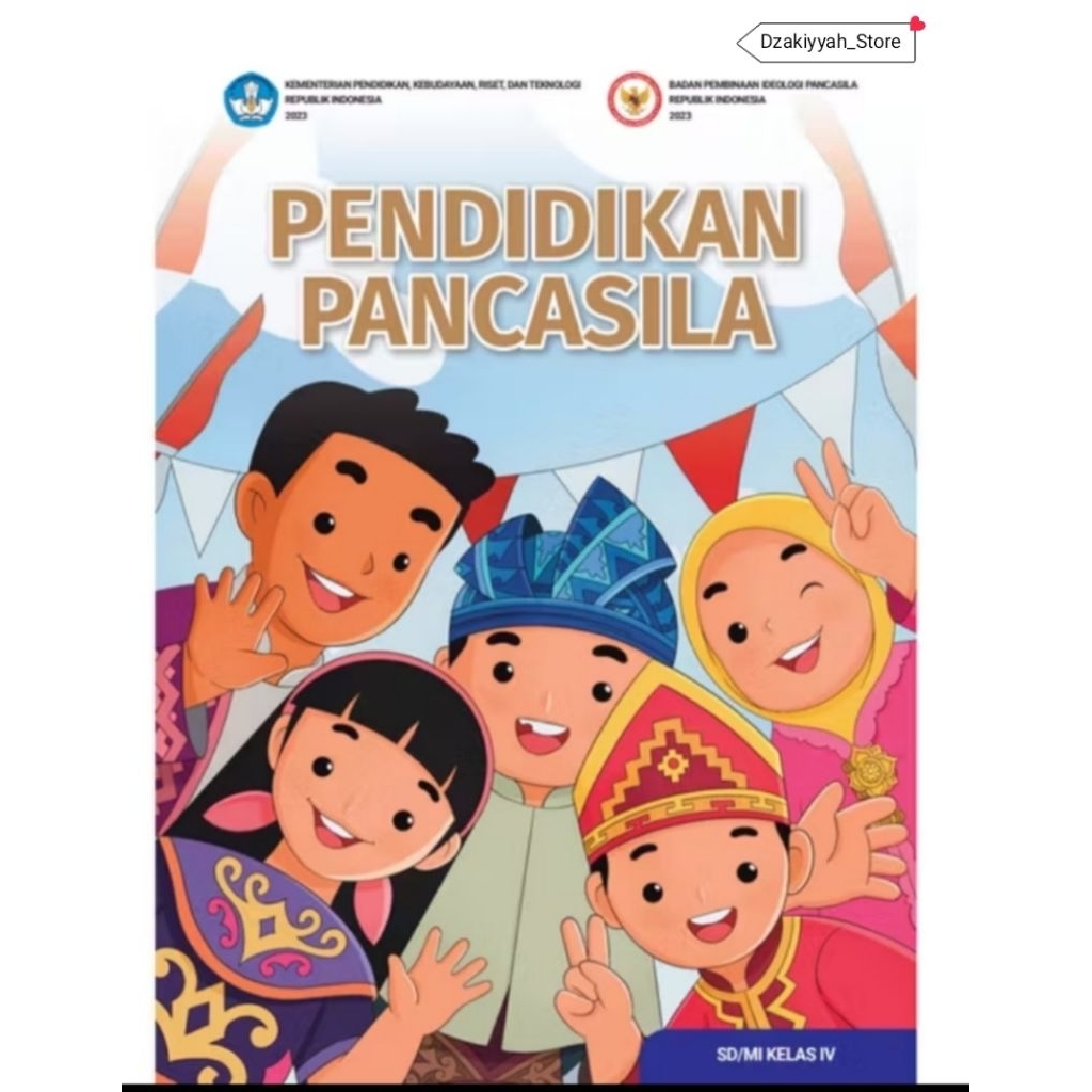Jual Buku Pendidikan Pancasila kelas 4 SD/MI Kurikulum Merdeka | Shopee ...