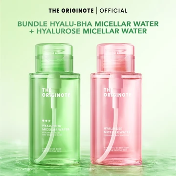 The Originote Acne Micellar Water 300ml Pembersih Wajah Makeup Remover Untuk Kulit Berjerawat