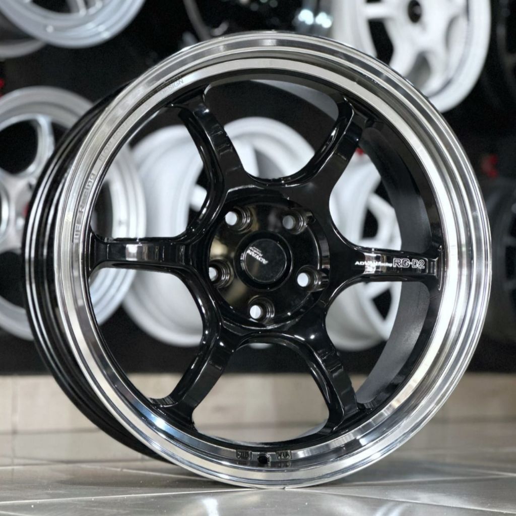 Jual velg racing ADVAN RG D2 FLOW FORMING R18 LEBAR 8,5 PCD 5X114,3 ...