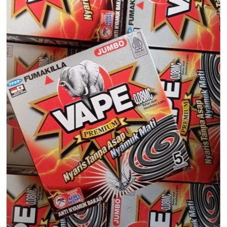 Jual Vape Jumbo Premium Obat Nyamuk Bakar - Asap/ Nyaris Tanpa Asap ...
