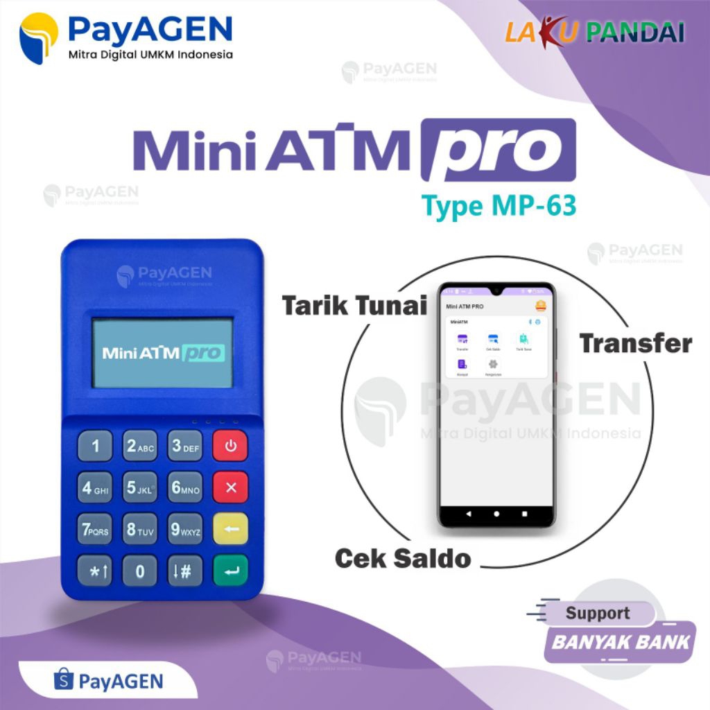 Jual EDC Mini ATM PRO || EDC SAKU || Mesin EDC Mini ATM BukuAGEN ...