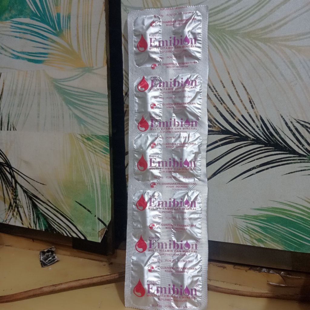 Jual Emibion 10 tablet / strip | Shopee Indonesia