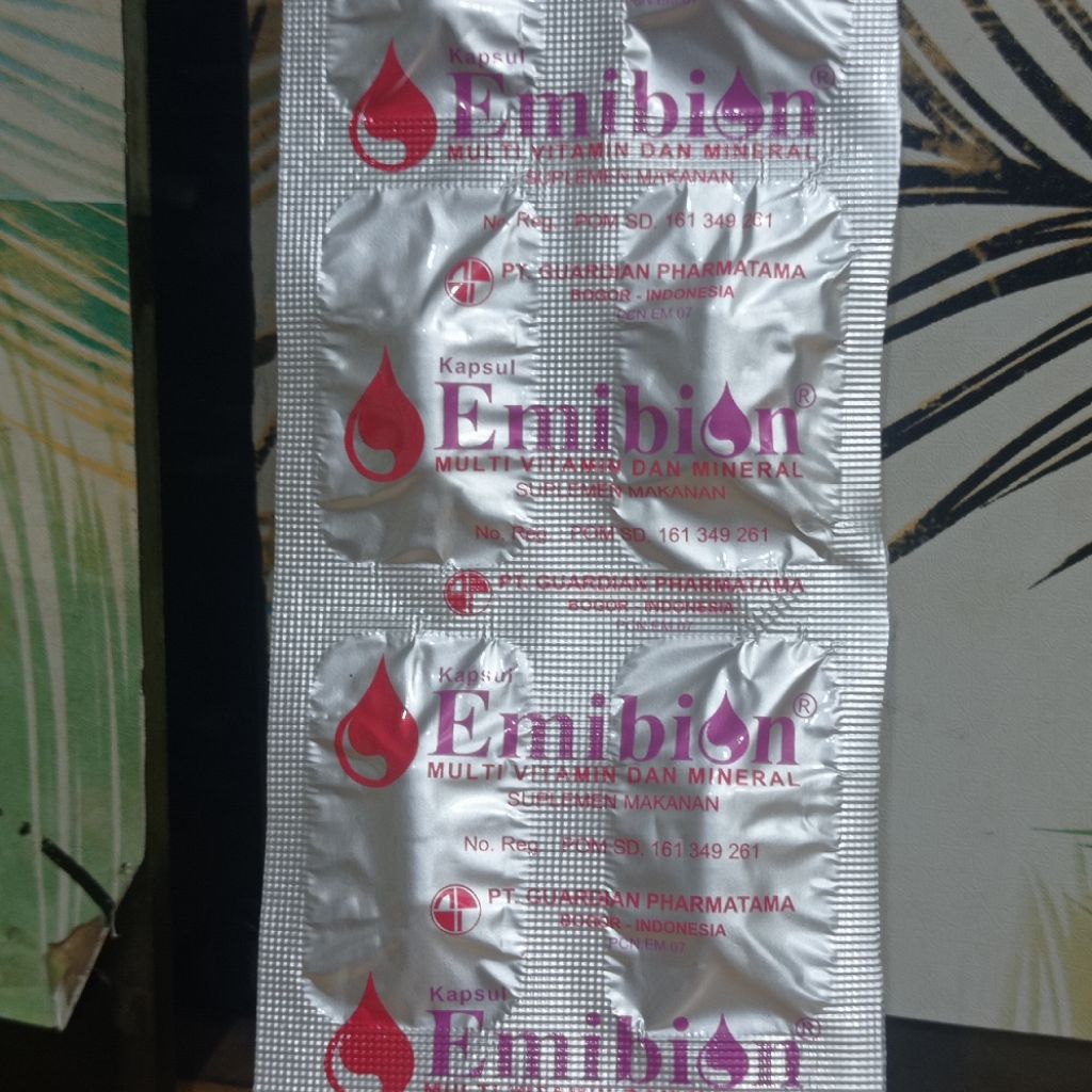 Jual Emibion 10 tablet / strip | Shopee Indonesia