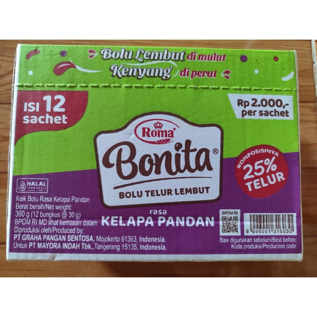 Jual Roti bonita 12 pcs | Shopee Indonesia