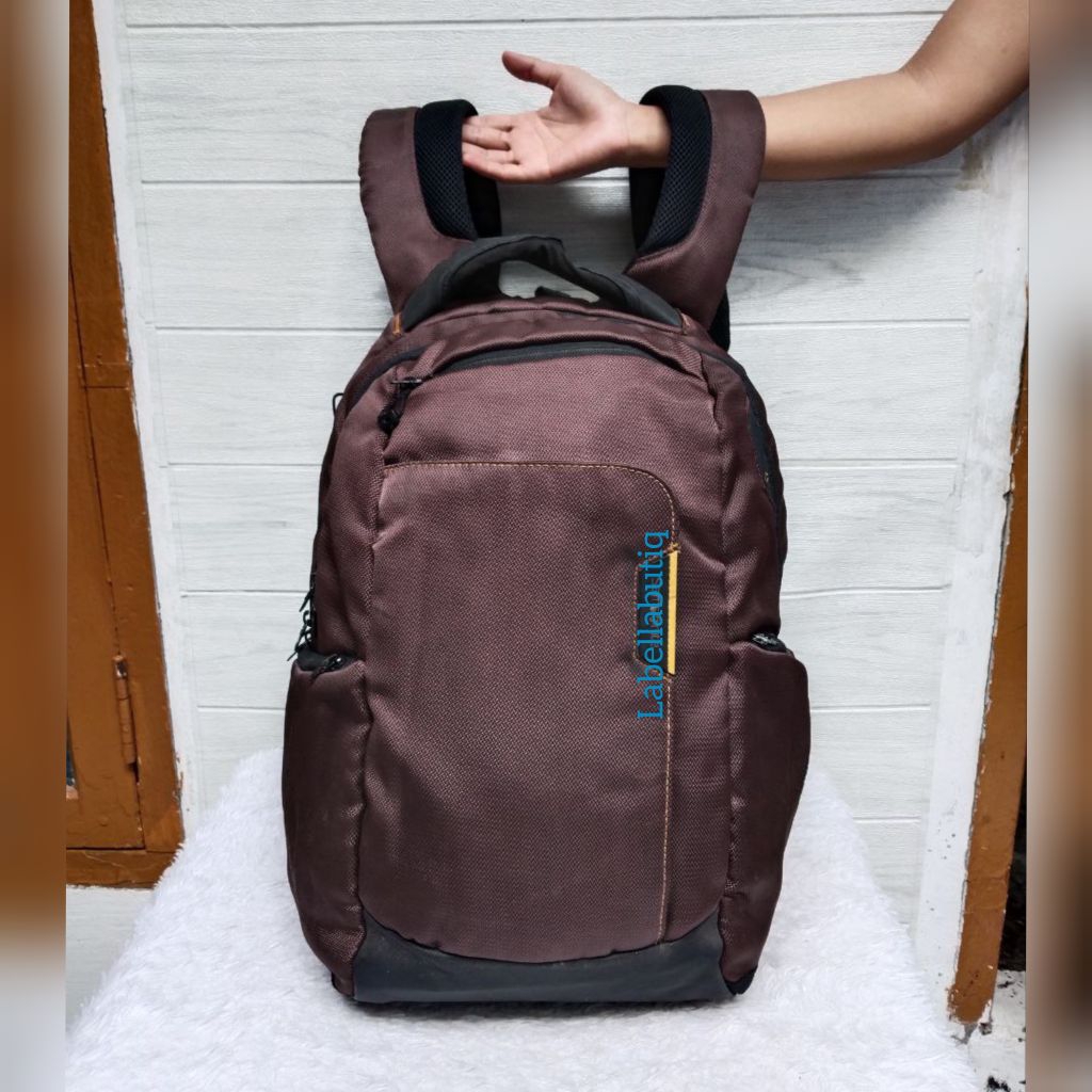 Jual SAMSONITE Black Backpack Tas Ransel Laptop Preloved | Shopee Indonesia
