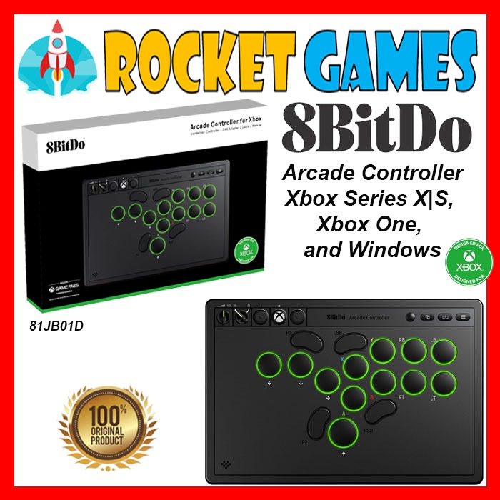 Jual 8BitDo All-Button Arcade Controller for Xbox Series X|S, Xbox One ...