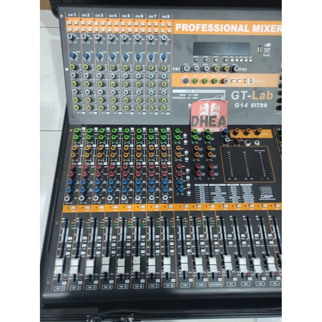 Jual Mixer Audio GT-Lab G14 ULTRA GT-Lab G14 ultra Original By RDW 14 ...