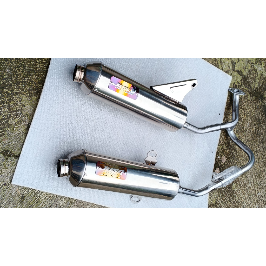 Jual Knalpot Standar Racing Stainles inlet 26-28mm Vario Aerox Beat PCX ...