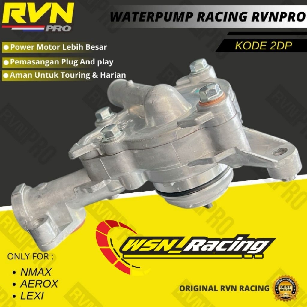 Jual WATERPUMP WATER PUMP RACING RVN POMPA AIR RADIATOR RACING NMAX ...