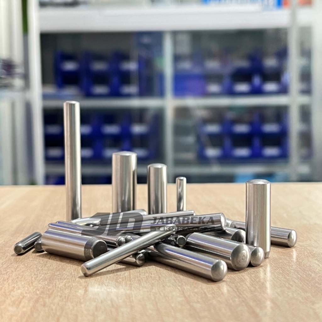 Jual DPND 8 X 15 MM Dowel Pin Polos Solid Tanpa Drat Ulir Tipe DPND ...