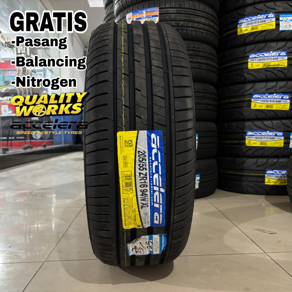 Jual BAN STANDAR MOBIL ALTIS 205 55 R16 ACCELERA IOTA EVT - BAN RING 16 ...