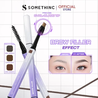 SOMETHINC Brow Filler Slim Retractable Eyebrow - Pensil Alis Mekanik Tip Segitiga