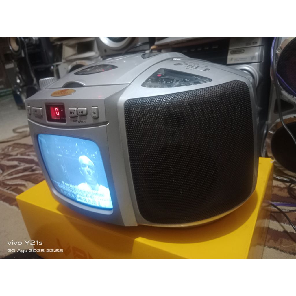 Jual mini compo radio televisi vcd classic jadul vintage mulus | Shopee ...
