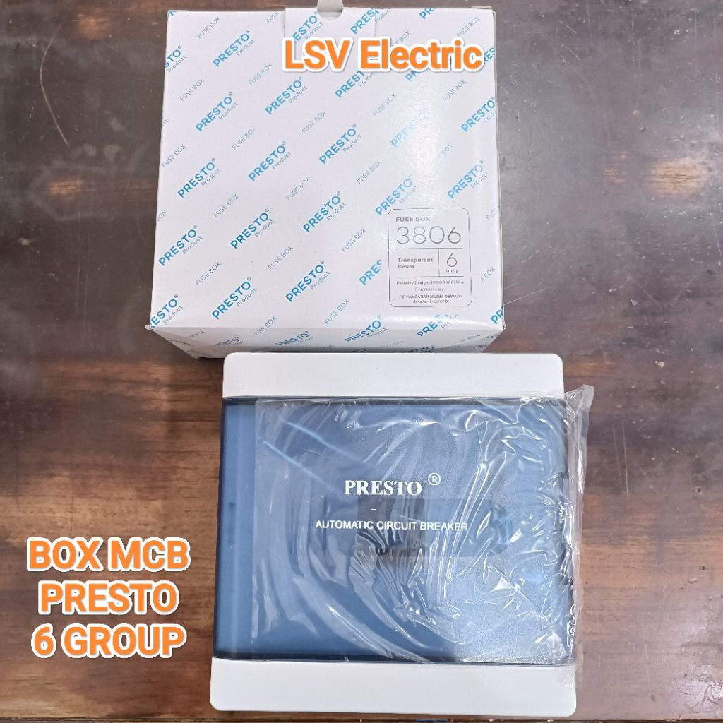 Jual Box MCB/Kotak Panel 6 Group (6 Gang) PRESTO OutBow (OB) 100% BARU ...