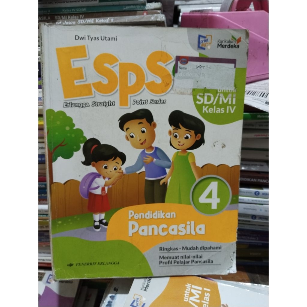 Jual Esps Pendidikan pancasila SD Kelas 4 | Shopee Indonesia