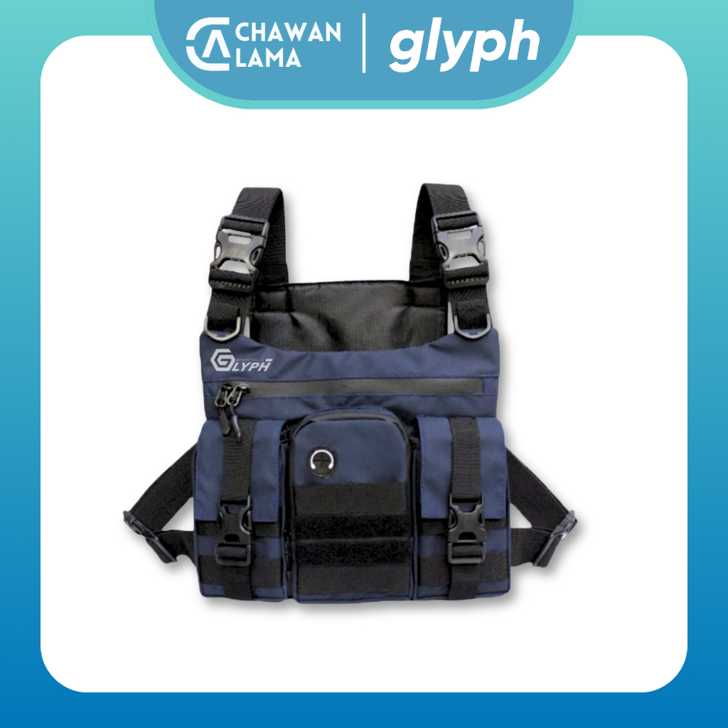 Jual Tas Selempang pria Tas Rompi Pria Wanita Tas Dada Chest Bag ...