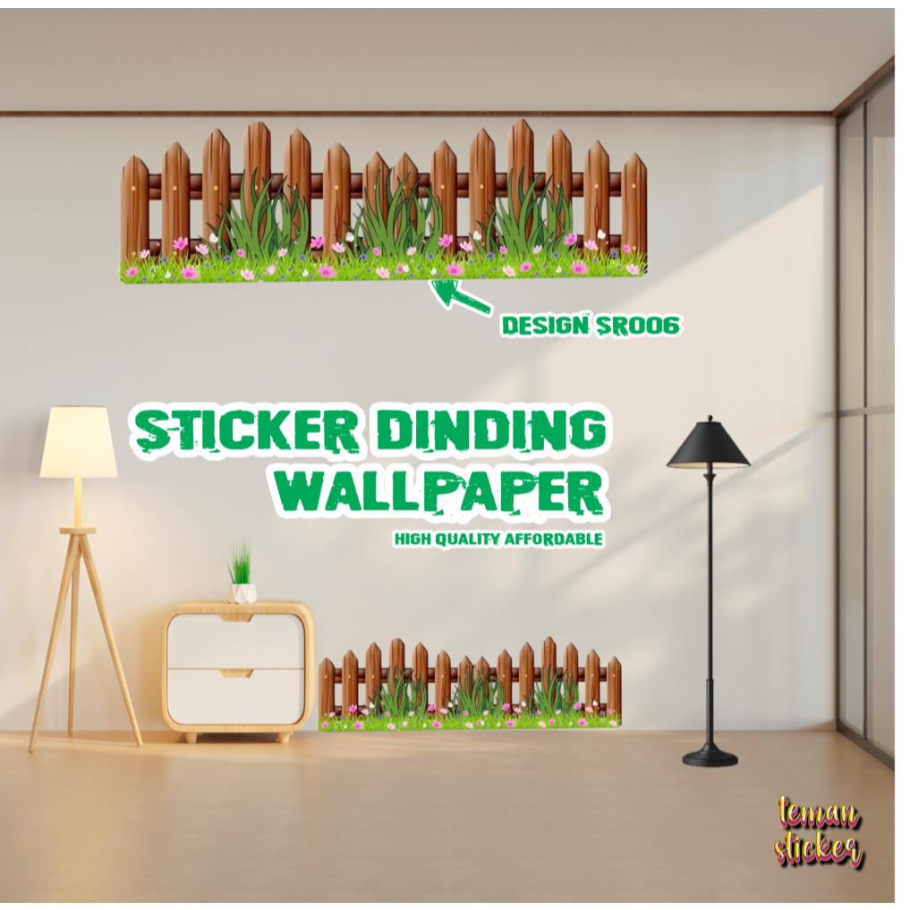 Jual STICKER DINDING MOTIF RUMPUT-STICKER WALPAPER DINDING | Shopee ...