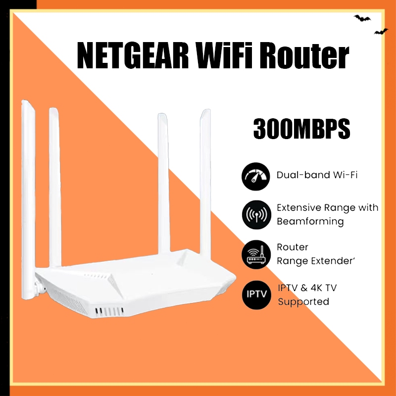 Jual 【Siap】NETGEAR R6700AX WiFi Router WIFI 6 | 300 Mbps | Wireless N ...