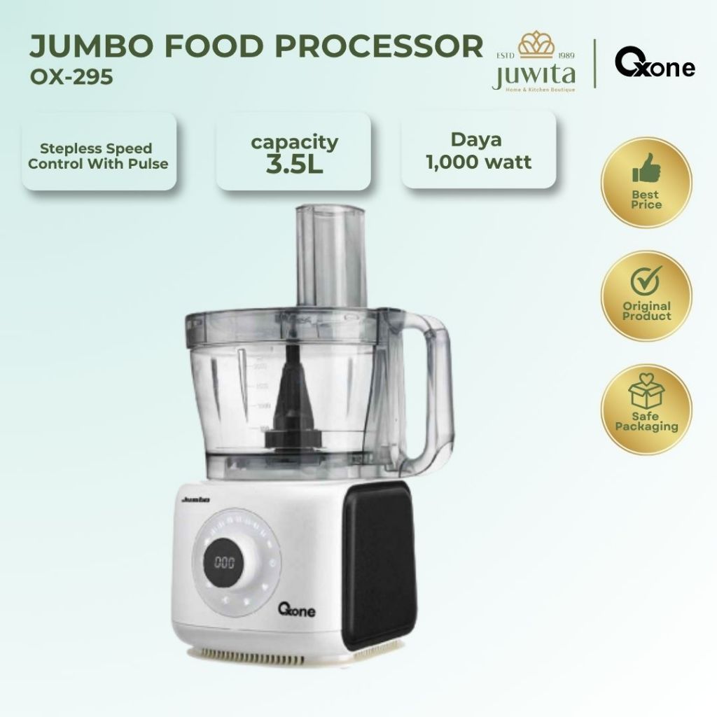 Jual Oxone Jumbo Food Processor OX295 Blender Chopper Digital Pelumat ...