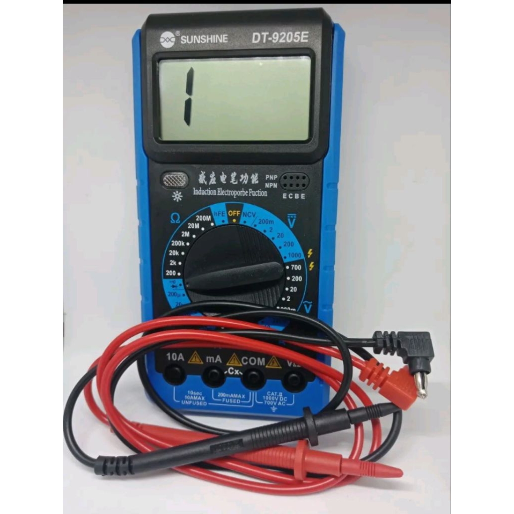 Jual MULTITESTER DIGITAL SUNSHINE DT9205E | Shopee Indonesia
