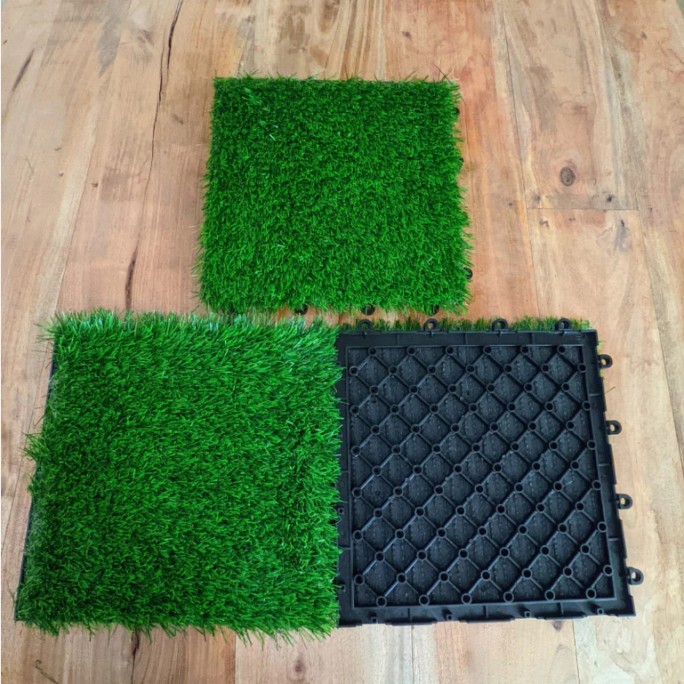 Jual Decking Tile Lantai Rumput 28x28cm | Shopee Indonesia