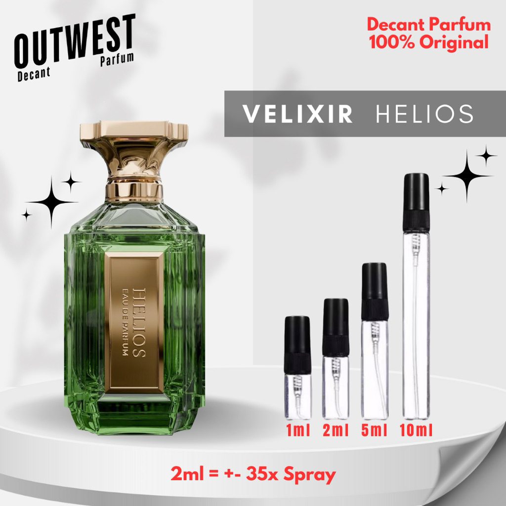 Jual Decant Parfum Velixir Helios EDP for Unisex | Shopee Indonesia