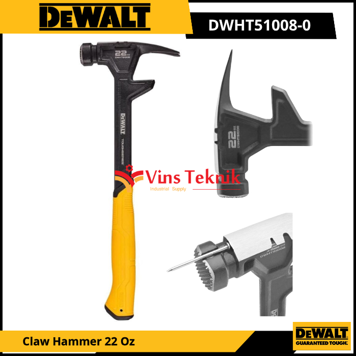DEWALT TOUGHSERIES Demo Hammer 22oz DWHT51008 - Acme Tools