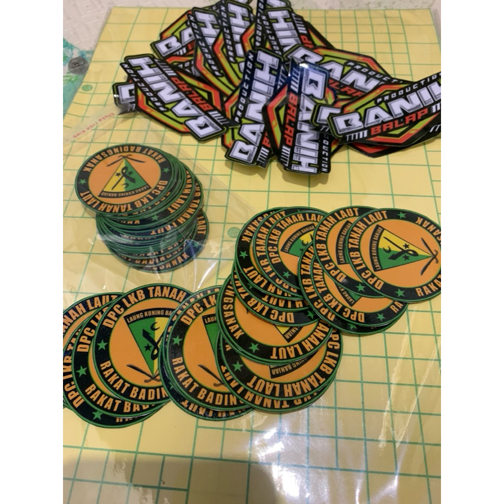 Jual Sticker Custom by Nabila Printing | Shopee Indonesia