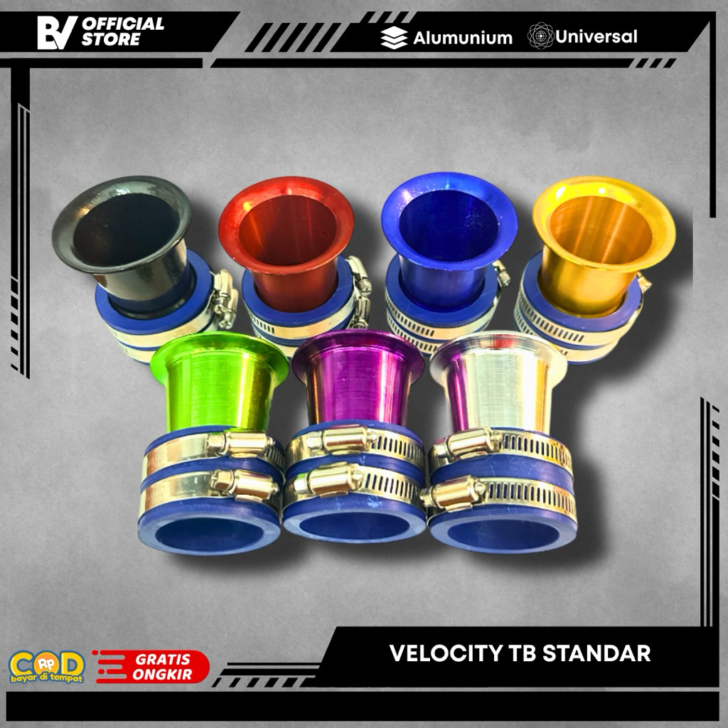 Jual Velocity throttle body TB racing 28/30/32/34 beat vario 125 150 ...